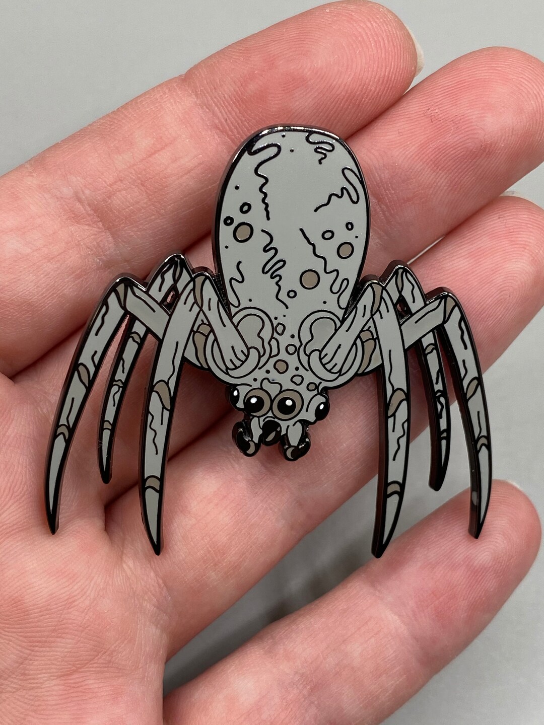 Creepy Crawlies Hard Enamel Pin by #rebelartempire - Etsy