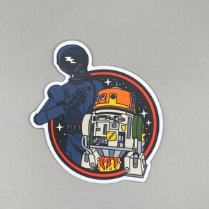 Chopper & AP-5 Vinyl Sticker