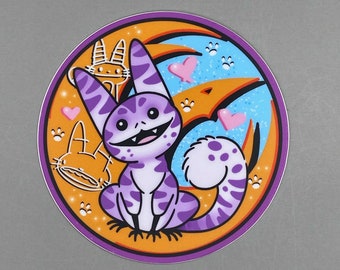 Sabine Wrens Loth Cat Sticker