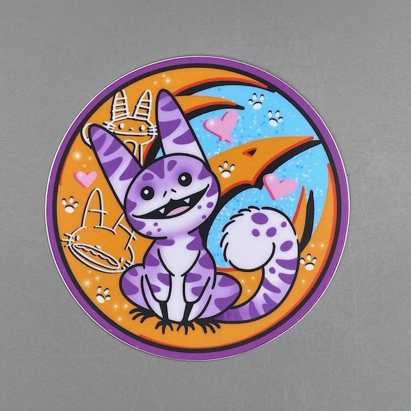 Pegatina del gato Loth de Sabine Wrens