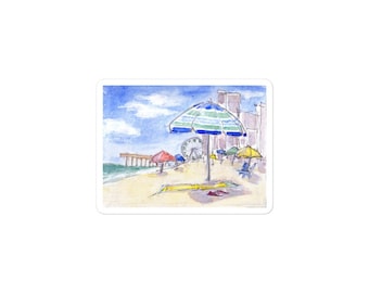 Myrtle Beach Sticker; Myrtle Beach Decal; Myrtle Beach Gift