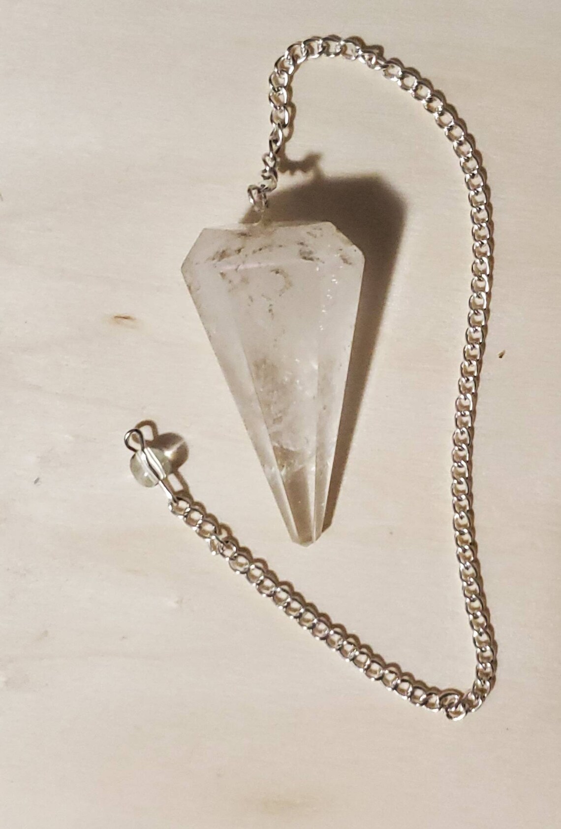 Crystal Pendulums Clear Quartz Amethyst Rose Quartz Etsy