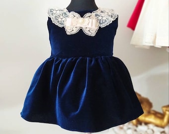 navy blue baby dresses
