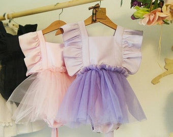 tulle romper