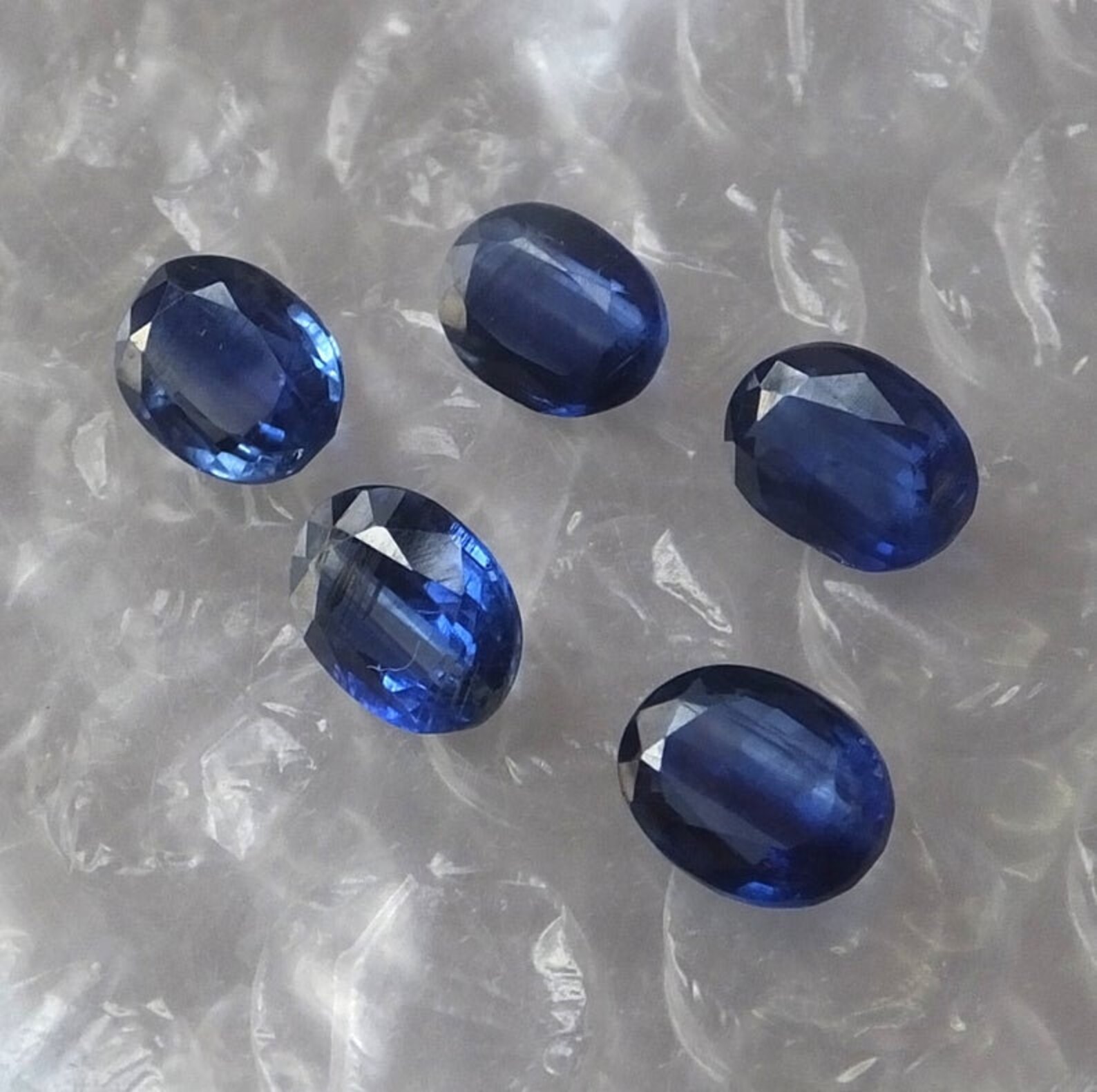 Natural Blue Kyanite Cut stone Faceted Kyanite Gemstone Etsy