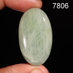Pedra preciosa solta cabochão de água-marinha natural, pedra preciosa cabochão de água-marinha lisa, água-marinha polida à mão para fabricação de joias, formato oval