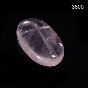 Rose Quartz Cabochon Loose Gemstone, Polished Rose Quartz Gemstone,  Smooth Beautiful Rose Quartz Multi Jewelry Making Gemstone, Oval Shape