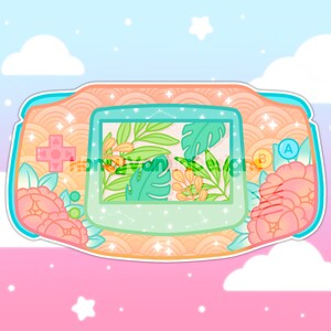 Autocollant en vinyle de jeu esthétique à main - Mat, brillant, holographique - Kawaii - Autocollant découpé - Autocollants Gamer