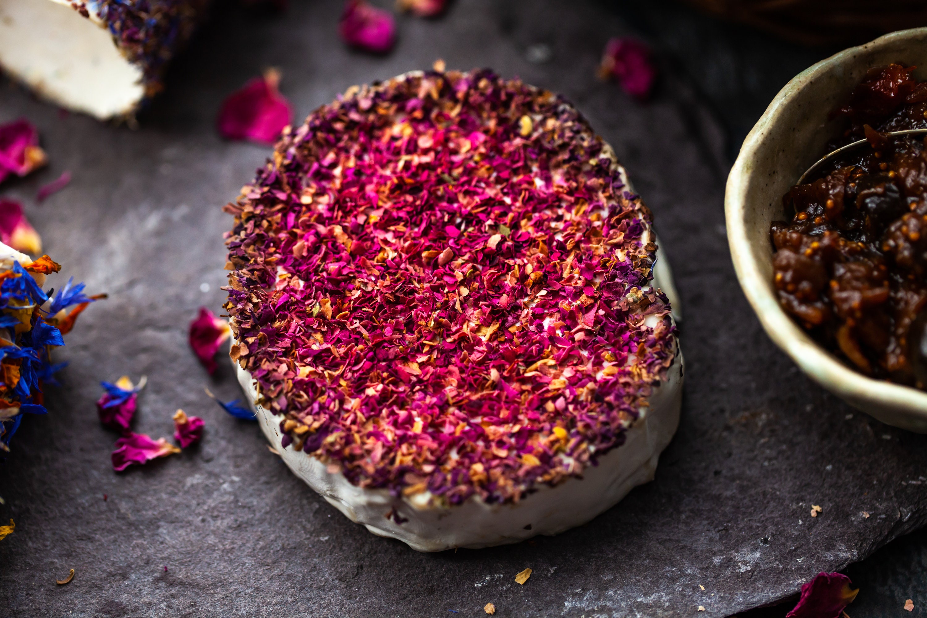 Edible Red Rose Petals Chopped Food grade/bake with Etsy