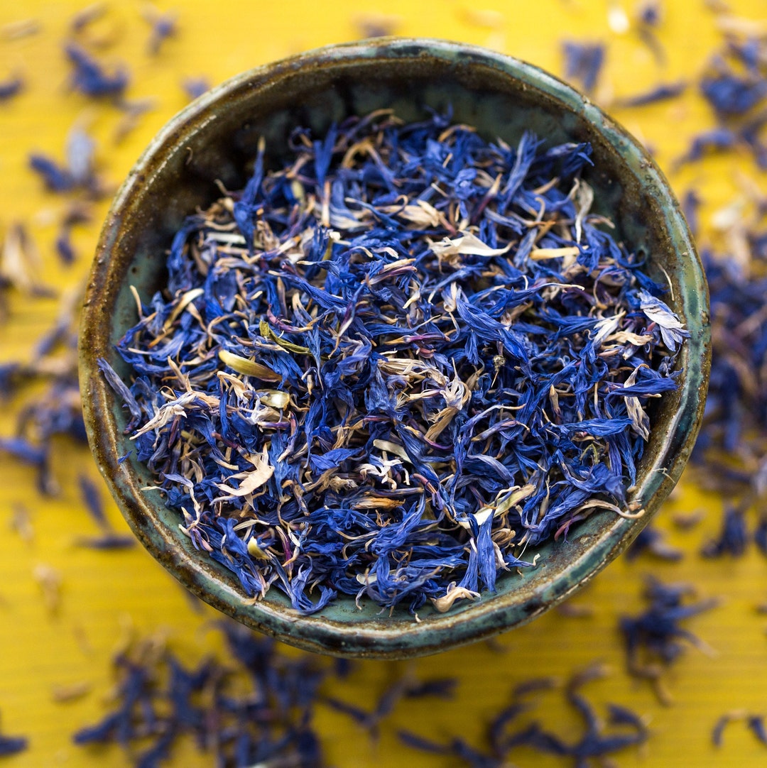 Edible Blue Cornflower Petals Food Grade Flowers/bake With Etsy