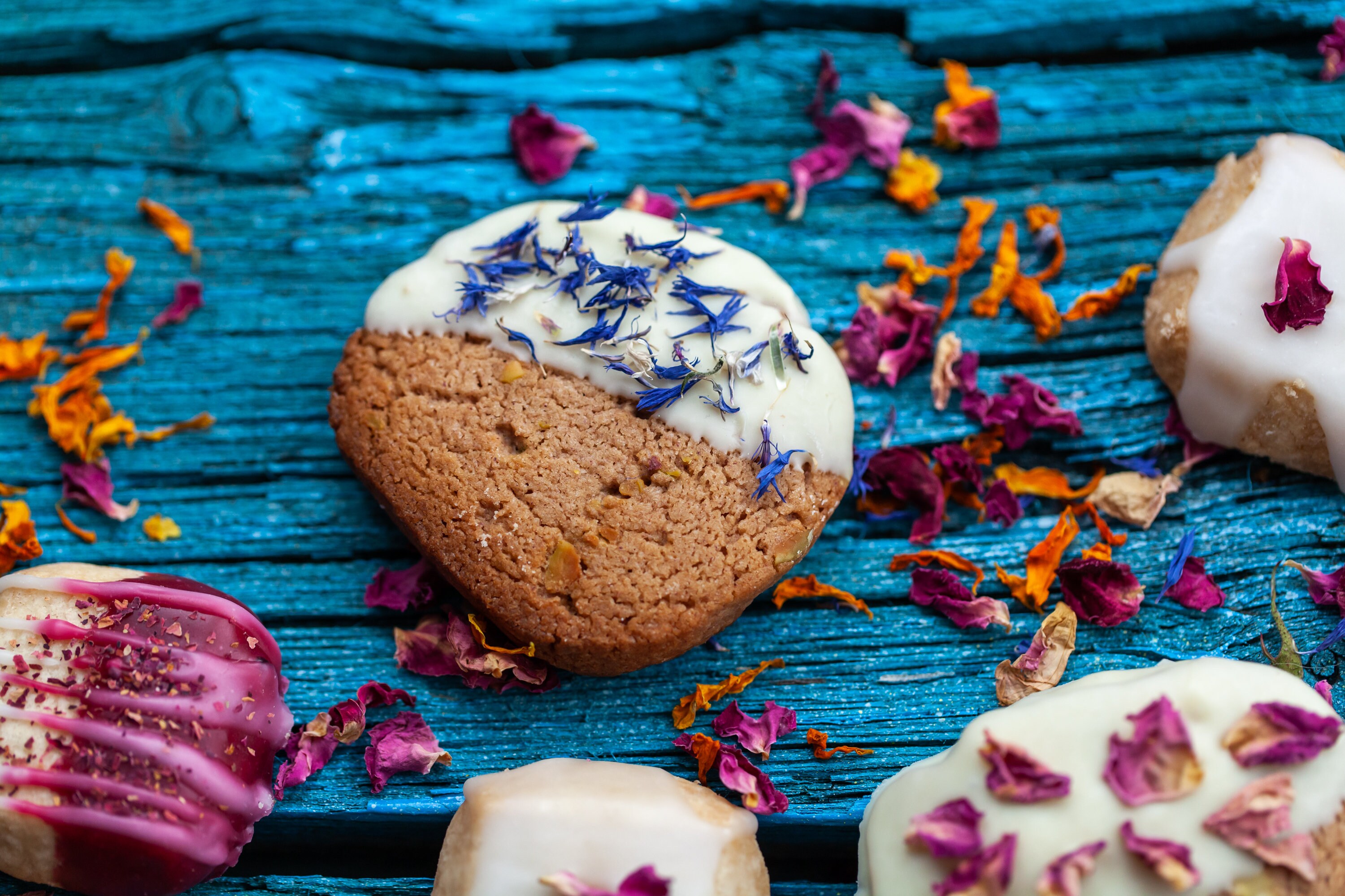 Edible Cornflower Blue Petals Edible petals/food grade Etsy