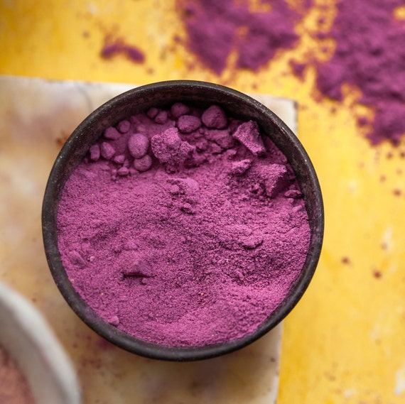 Edible Magenta Rose Powder Food Grade Culinary Natural Colouring