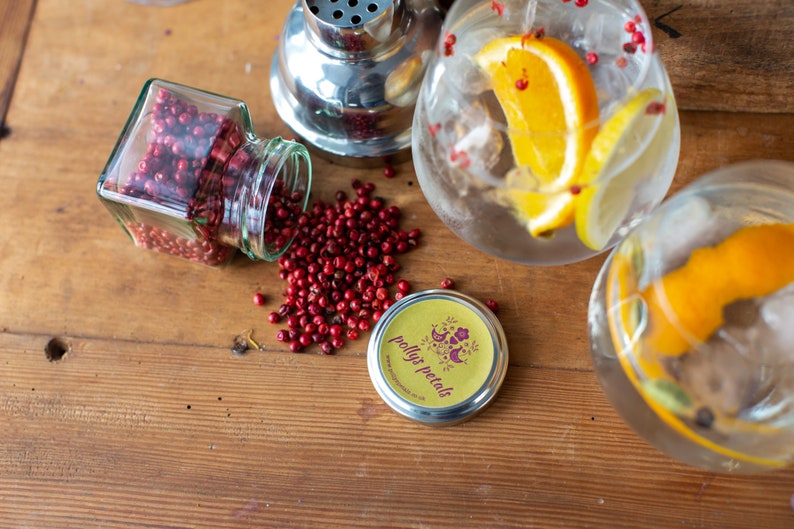 Gin Botanical Collection Gin Botanicals Pink Peppercorns Etsy