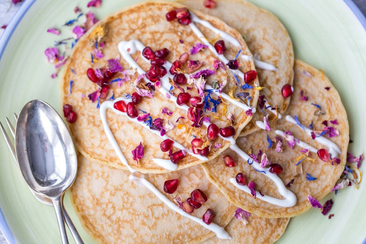 Pink Rose & Cornflower Petals Food grade/bake with Etsy