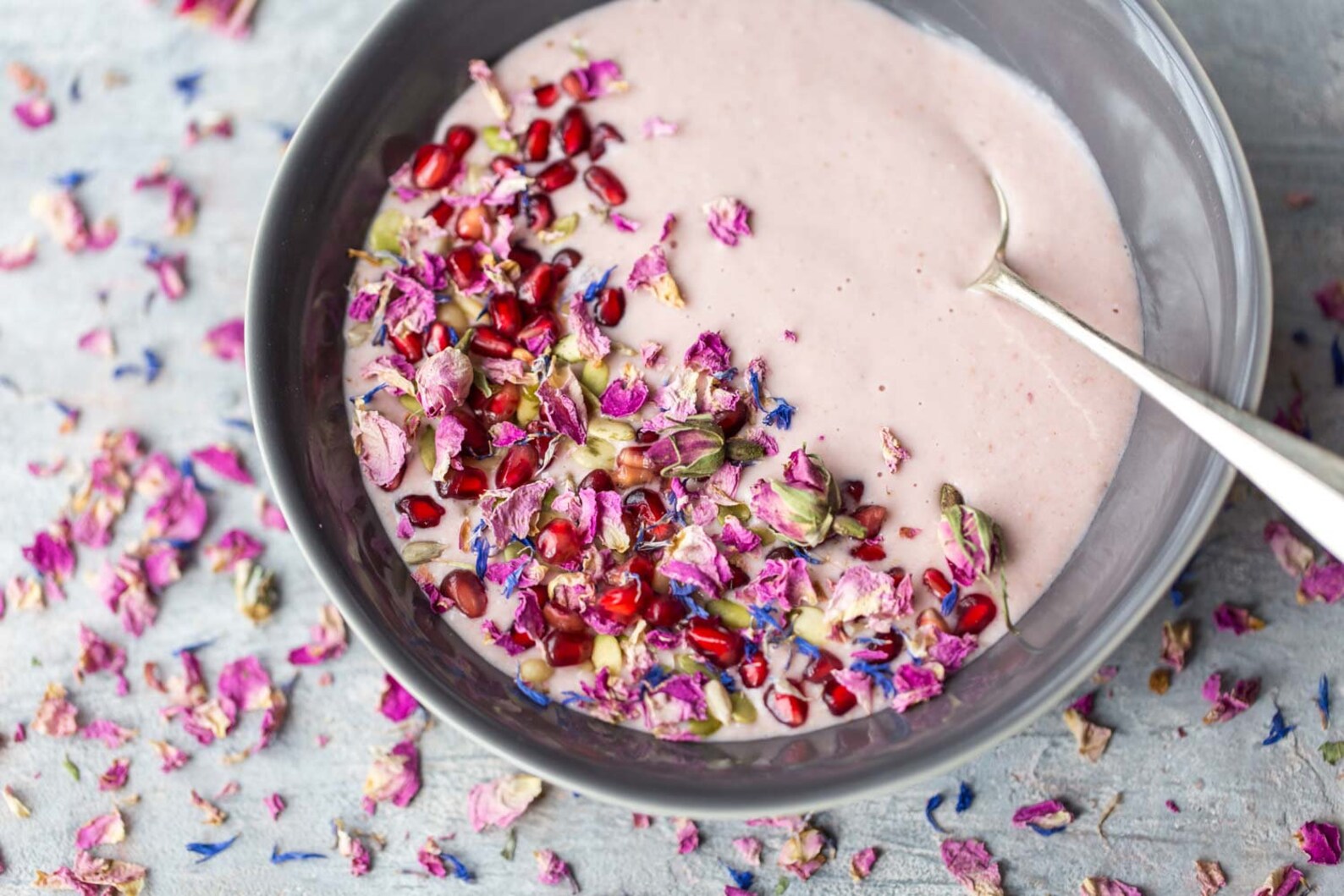 Pink Rose & Cornflower Petals Food grade/bake with Etsy