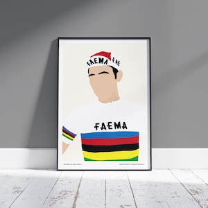 Eddy Merckx, 1968 World Champions Jersey - Limited Edition Print