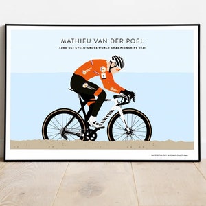 Mathieu van der Poel, World Championship 2021 - Limited Edition Print