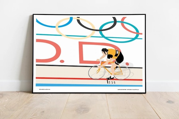 Eddy Merckx the Hour Record, Mexico 1972 Limited Edition Print