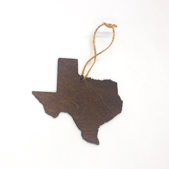 Texas Christmas Tree Ornament / Texas Ornament / Texas Gift / Etsy