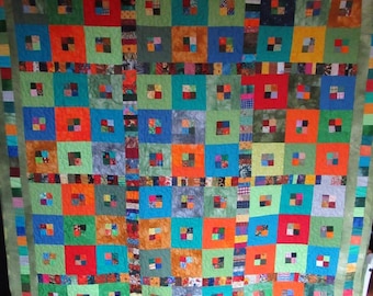 Patchwork blanket, bedspread