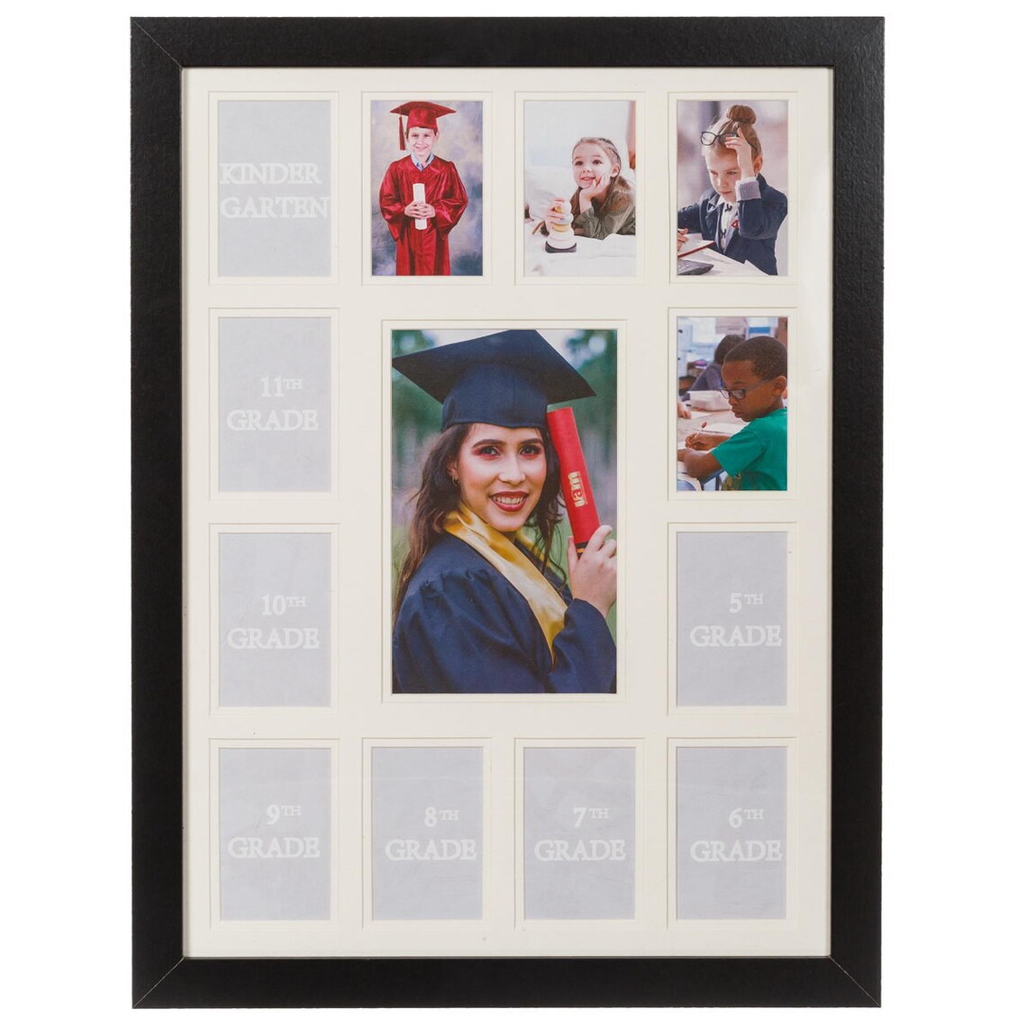 School Years Picture Days Collage Frame with Double White Mat Etsy