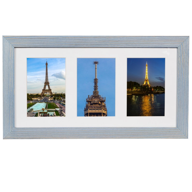 Multiple Wood Collage Picture Frame With 2 3 or 4 Openings Etsy