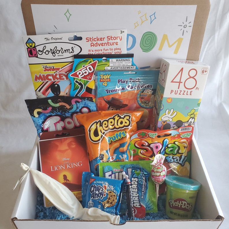 Boredom Buster Gift Box quarantine package isolation gift Etsy