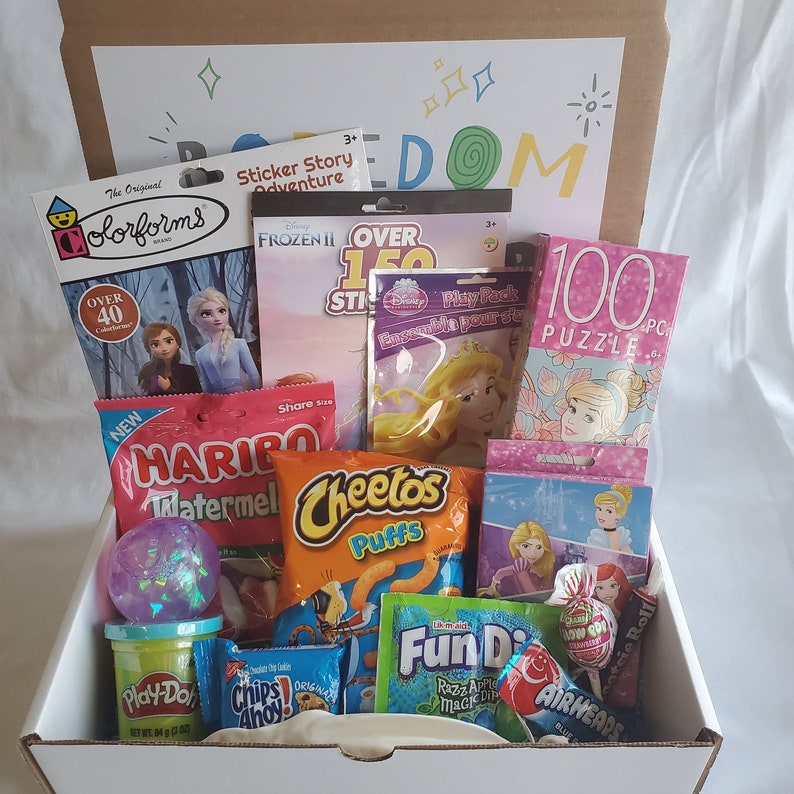 Boredom Buster Gift Box quarantine package isolation gift Etsy