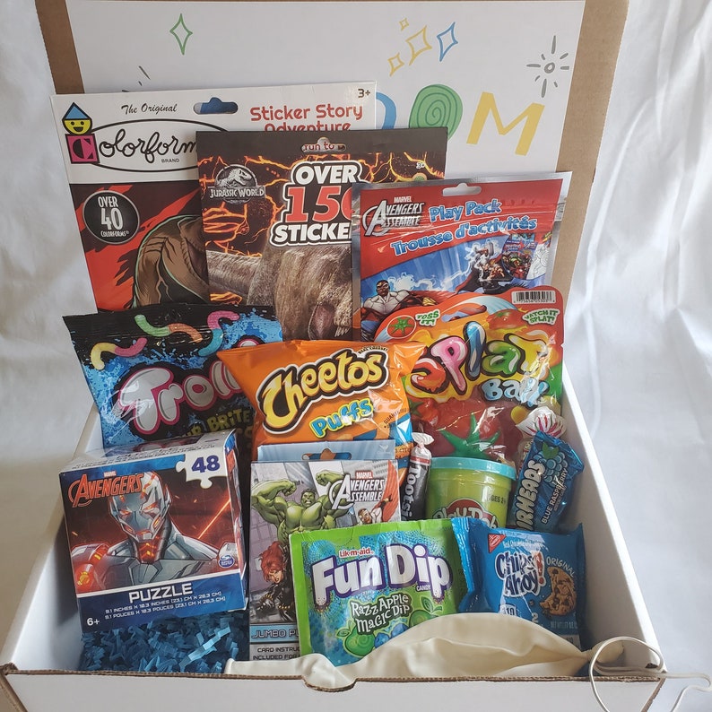 Boredom Buster Gift Box quarantine package isolation gift Etsy