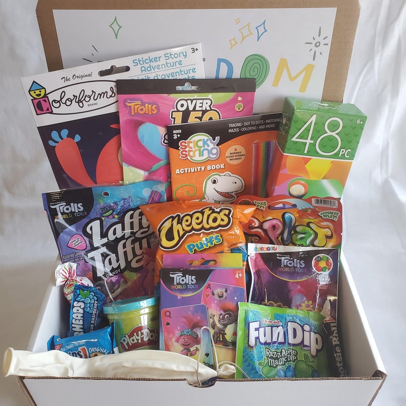 Boredom Buster Gift Box quarantine package isolation gift Etsy
