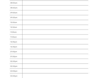 Daily Schedule Planner