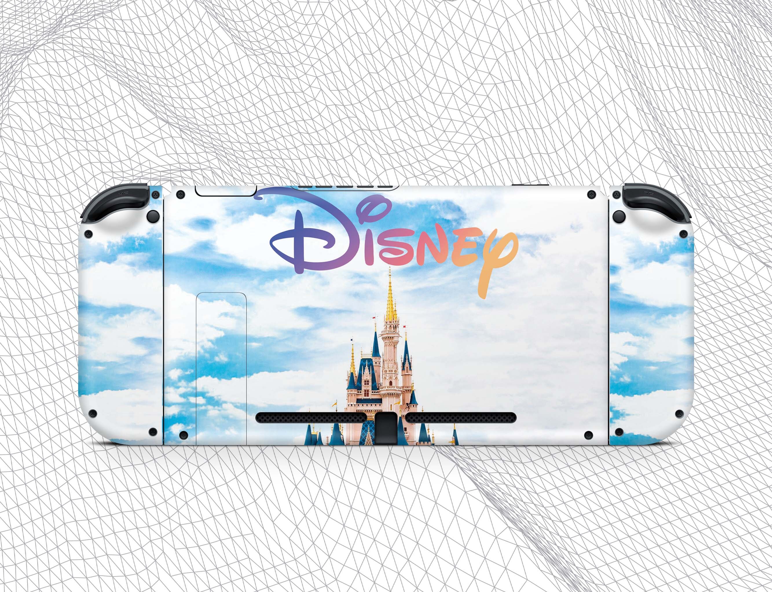 Disney Castle Nintendo Switch Skin Magic Kingdom Joy Con skin Etsy