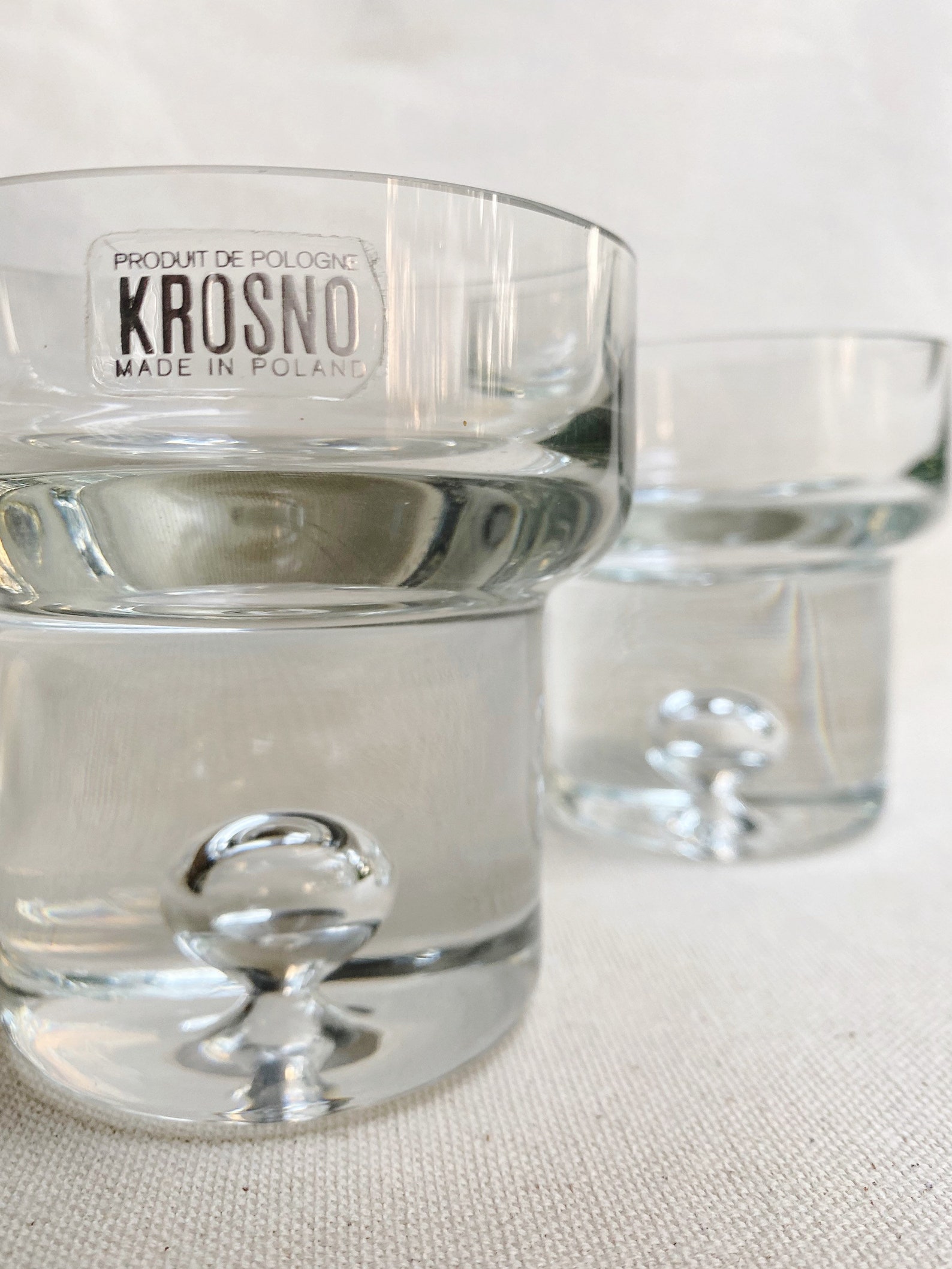 Vintage Krosno Glass . Made In Poland . Tea light Candle Etsy Österreich