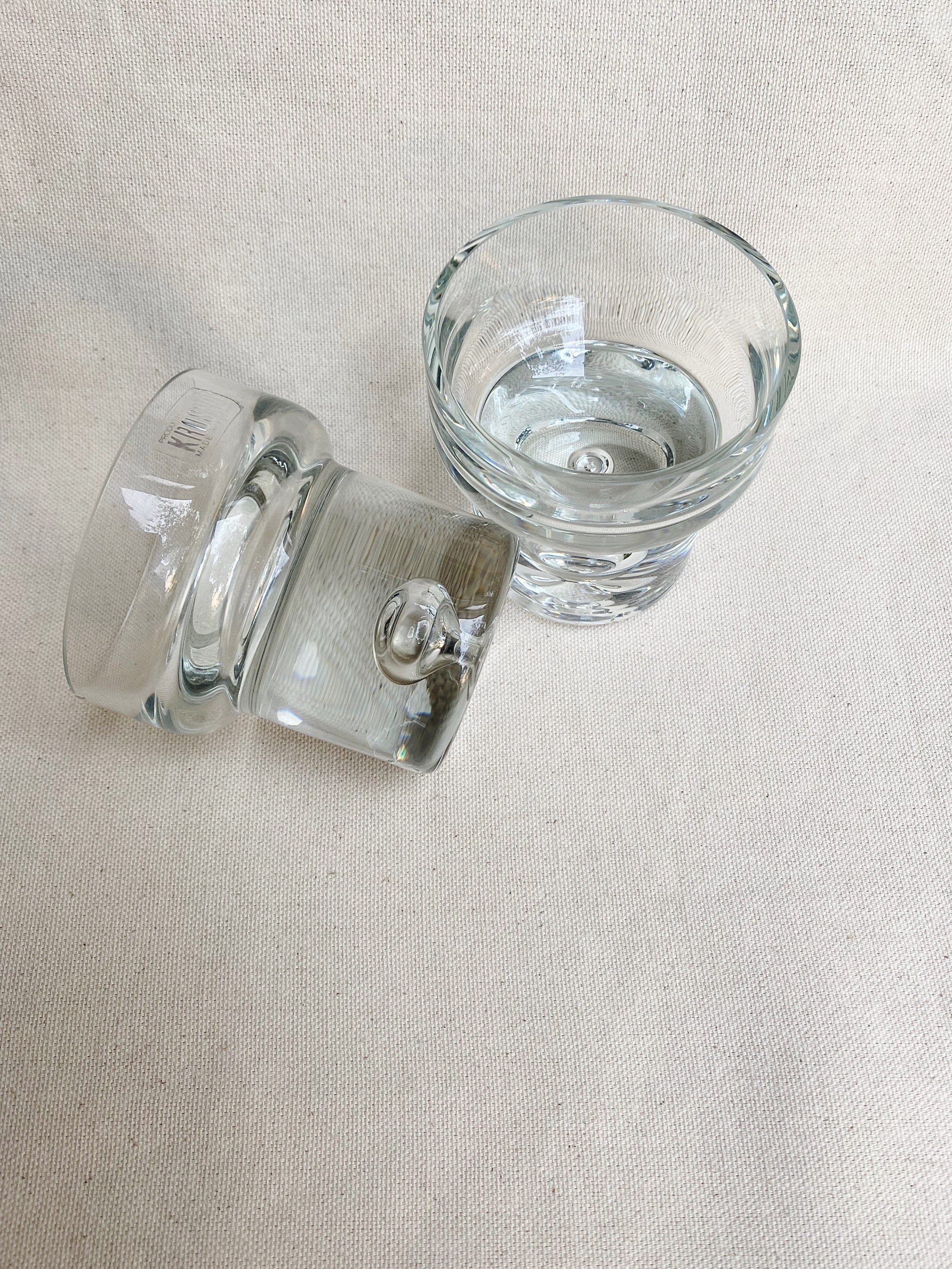 Vintage Krosno Glass . Made In Poland . Tea light Candle Etsy