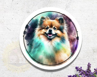 Pomeranian Stickers, Dog Mail Stickers, Gift Stickers