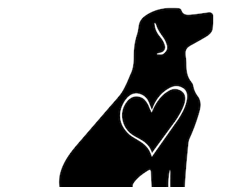 Lab Vinyl Decal, Lab Mom Sticker, Lab Gift, Lab Decal, Lab Sticker, Lab Tumbler Decal, Dog Breed Decal, Lab Dad Decal