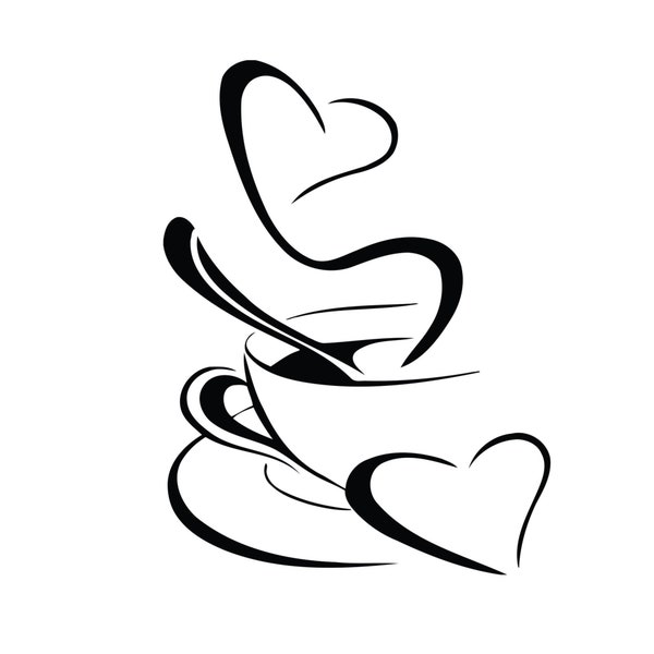 Coffee Decal Etsy