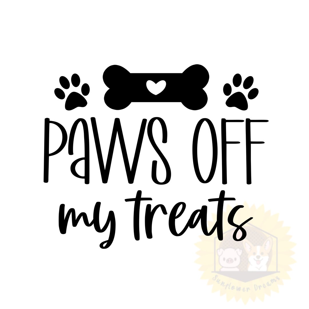 Dog Treat Jar Decal Treat Jar Sticker Treat Jar Decal Gift Etsy