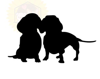 Dachshund Decal, Dachshund Vinyl Decal, Dachshund Gift, Truck Window Decal, Handmade, Car Decal Dachshund, Dachshund Sticker, Tumbler Decal