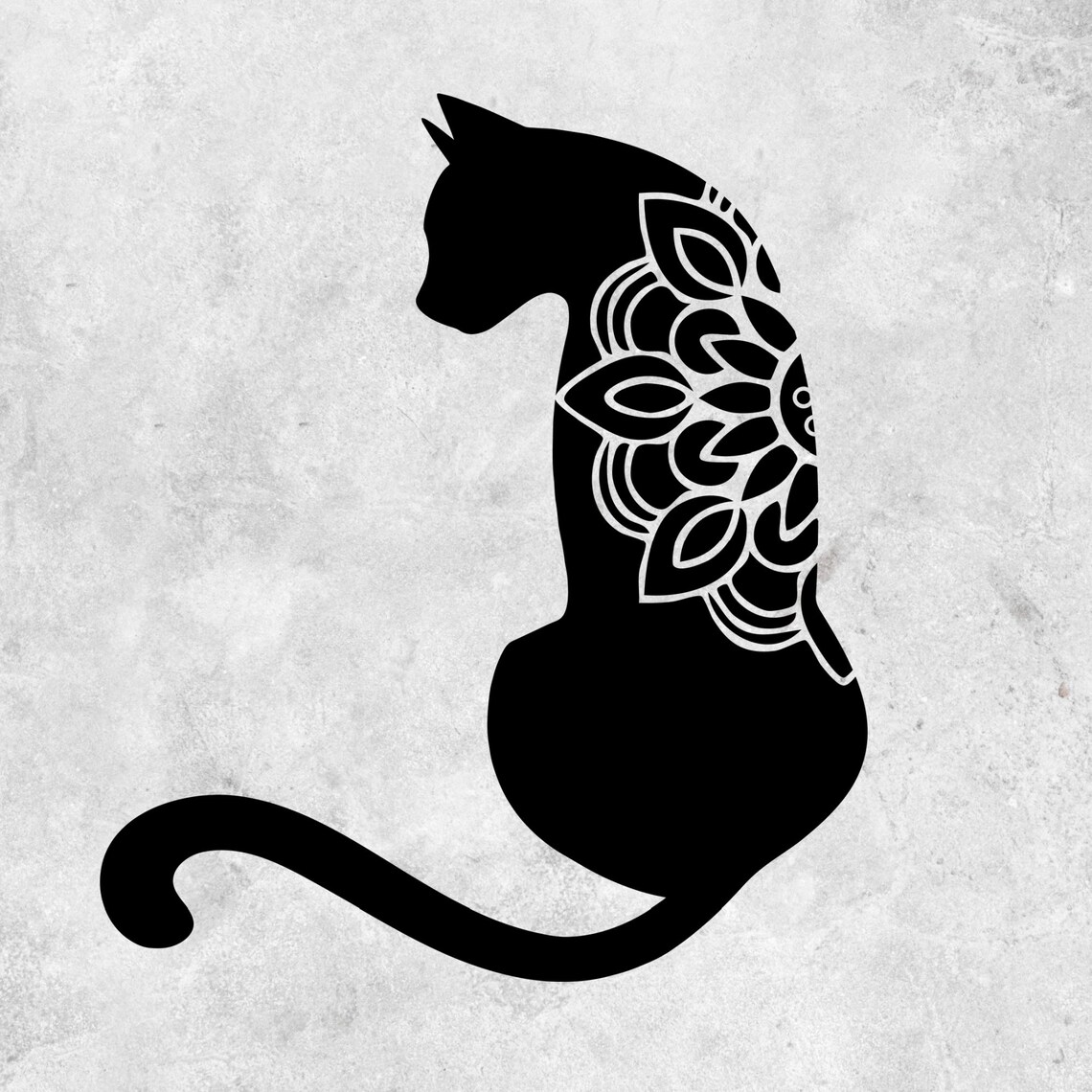 Cat Decal Cat Vinyl Decal Cat Sticker Cat Decal for Car Etsy