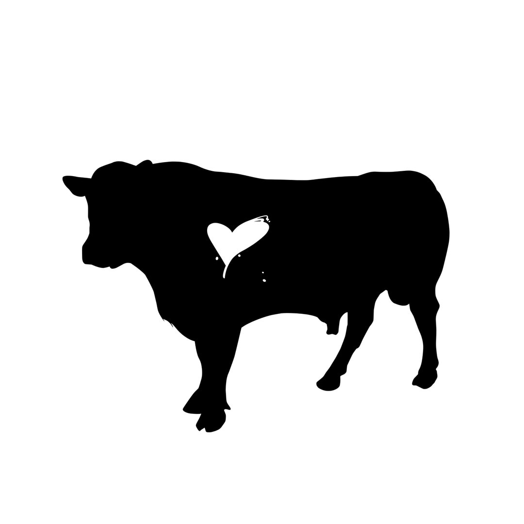 Bull Vinyl Decal, Bull Decal, Bull Car Decal, Bull Sticker, Bull Laptop