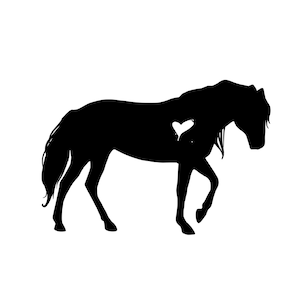 Horse Vinyl Decal, Horse Lover Gift, Horse Decal, Horse Sticker, Horse Tumbler Decal, Animal Decal