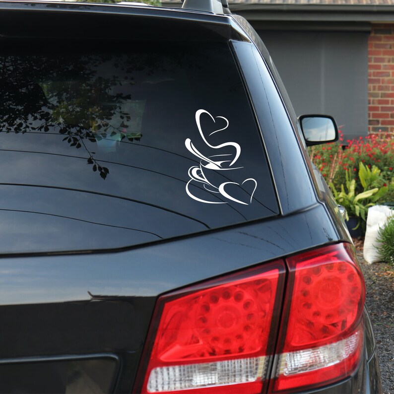 Coffee Vinyl Decal Coffee Lover Decal Coffee Decal Car Etsy