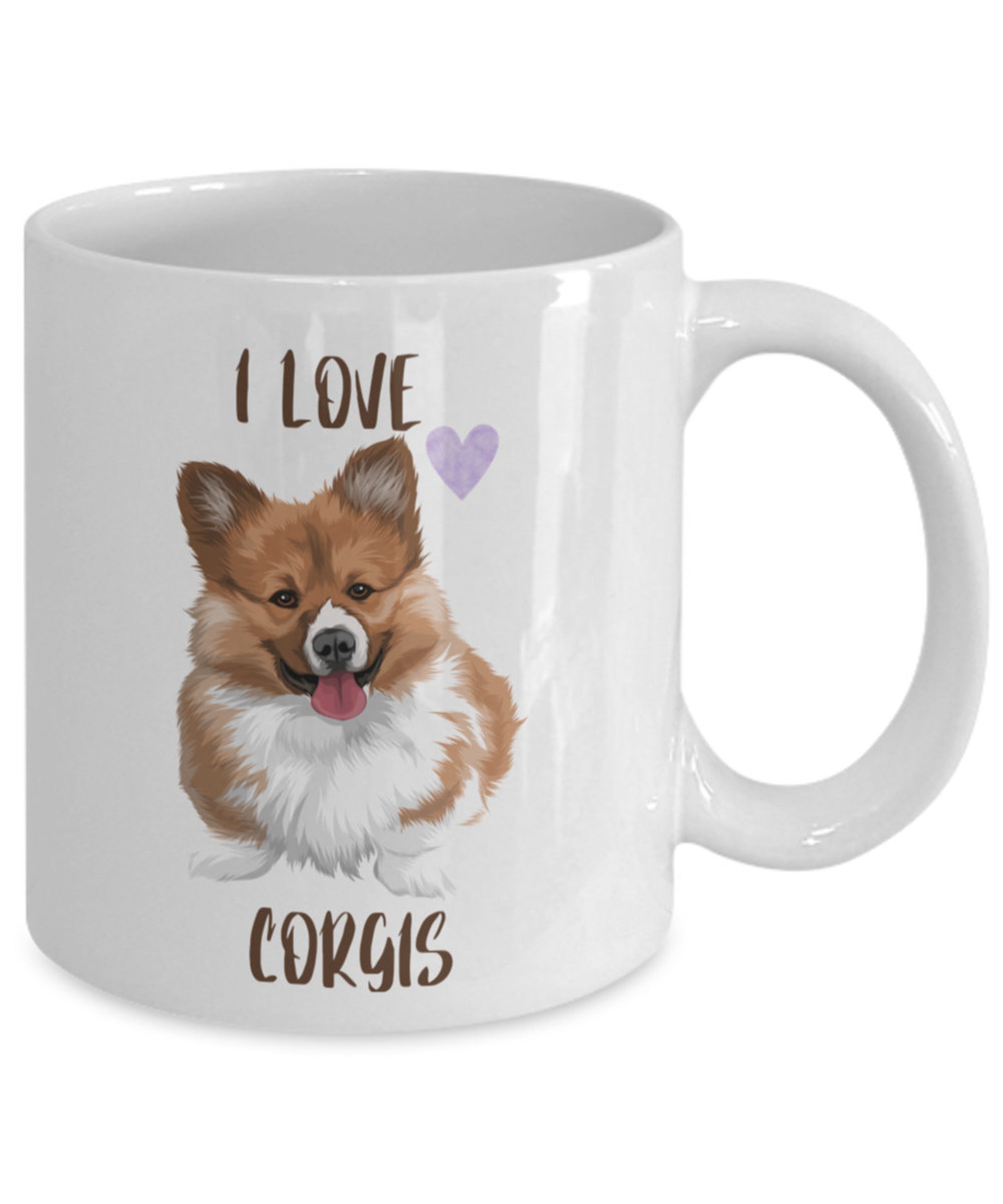 Coffee Mug I Love Cup Lover Mug Dog Etsy
