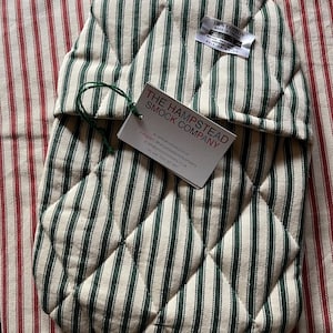 Capa acolchoada em algodão pré-encolhido para garrafa de água quente com garrafa de borracha de 2 litros. Racing Green