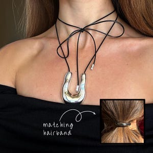 Chunky Silver Jewelry Set