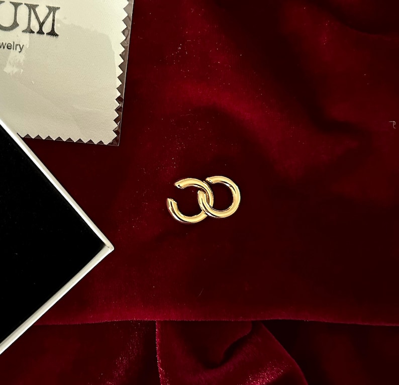 Thick Gold Ear Cuff Trendy