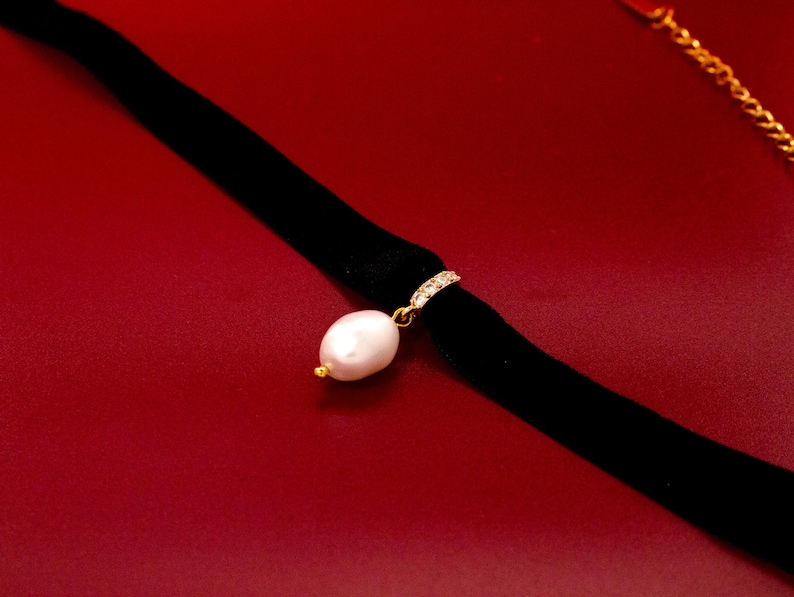 Layering Necklace Pearl Choker