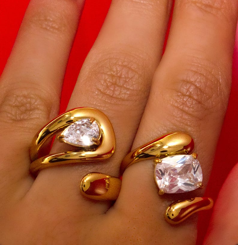 Adjustable Gold Ring