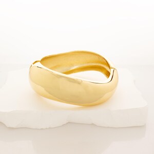 Wide Gold Cuff